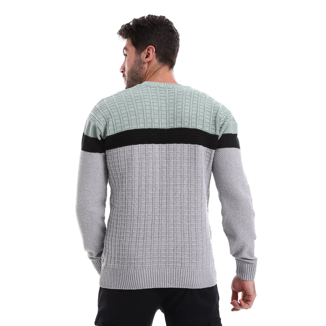 Men's wool pullover