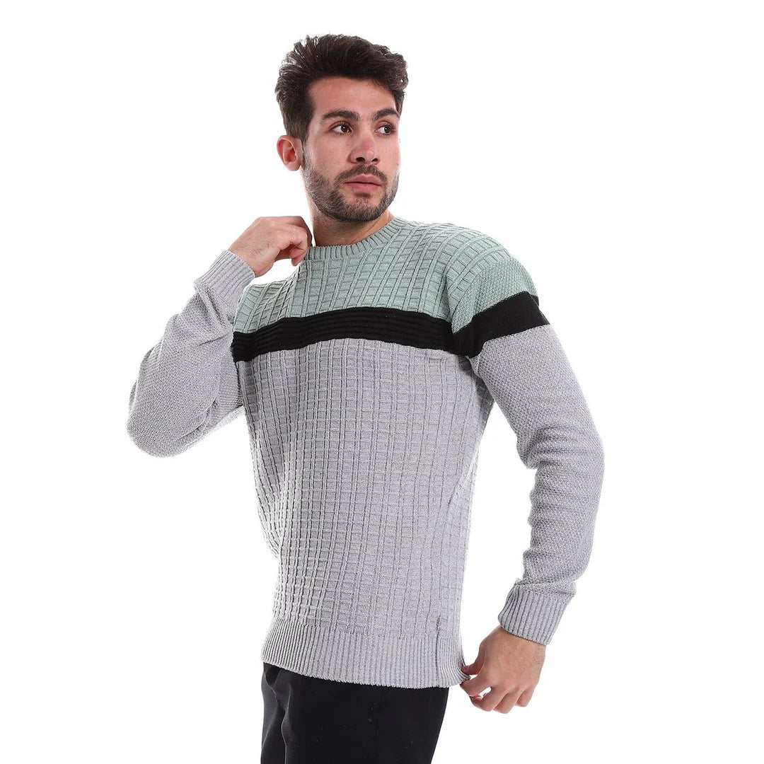 Men's wool pullover