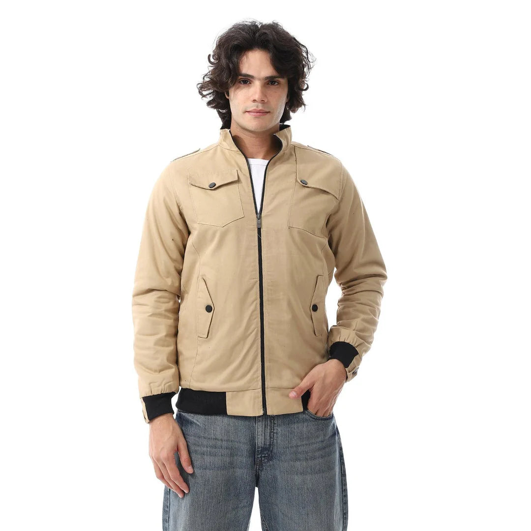 Men Gabardine Jacket