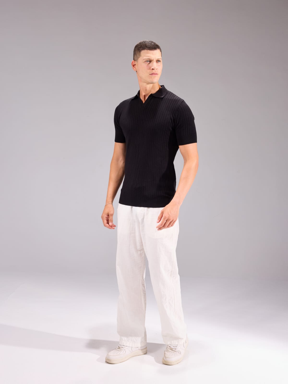 Polo black T shirt