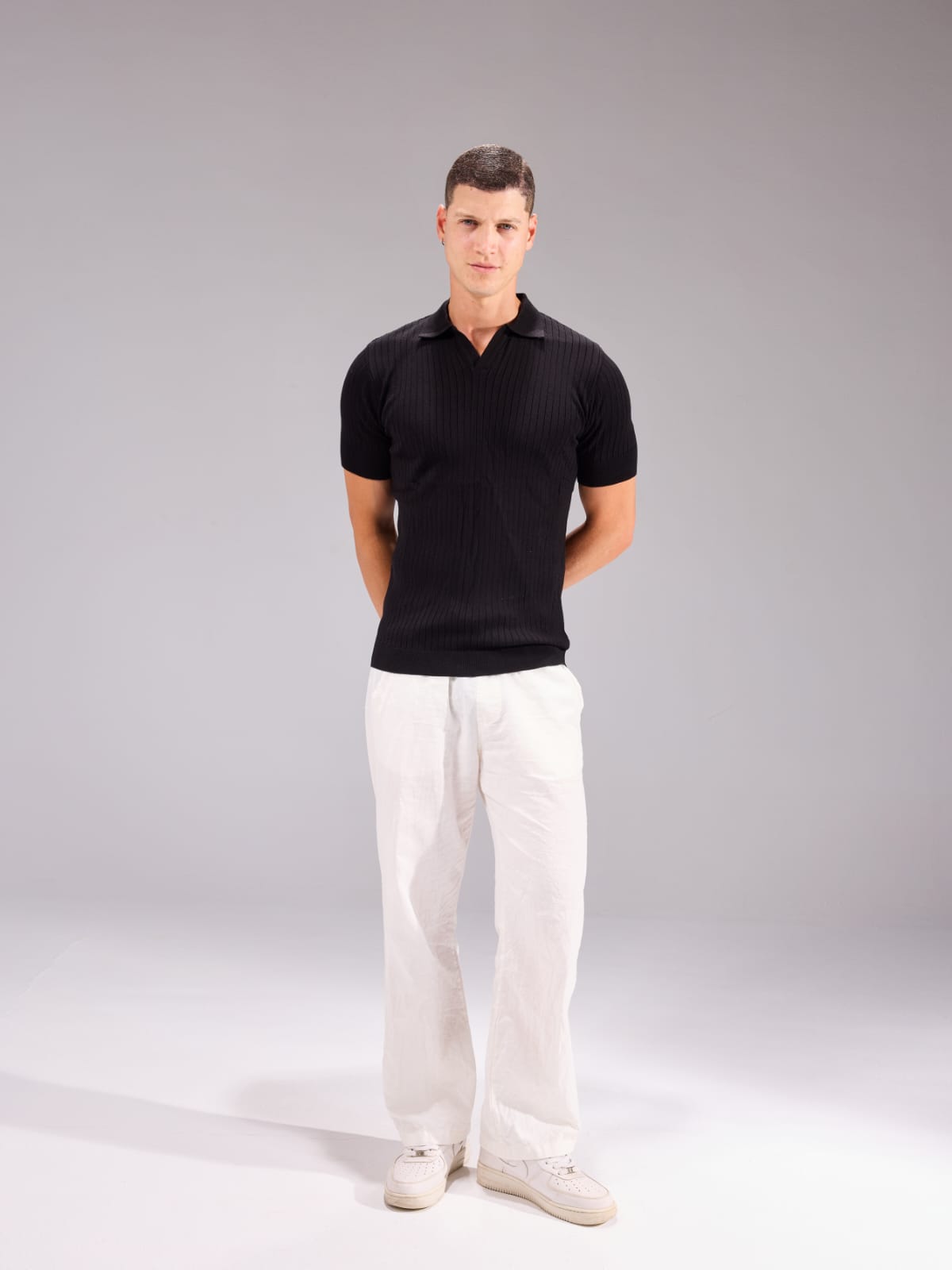 Polo black T shirt