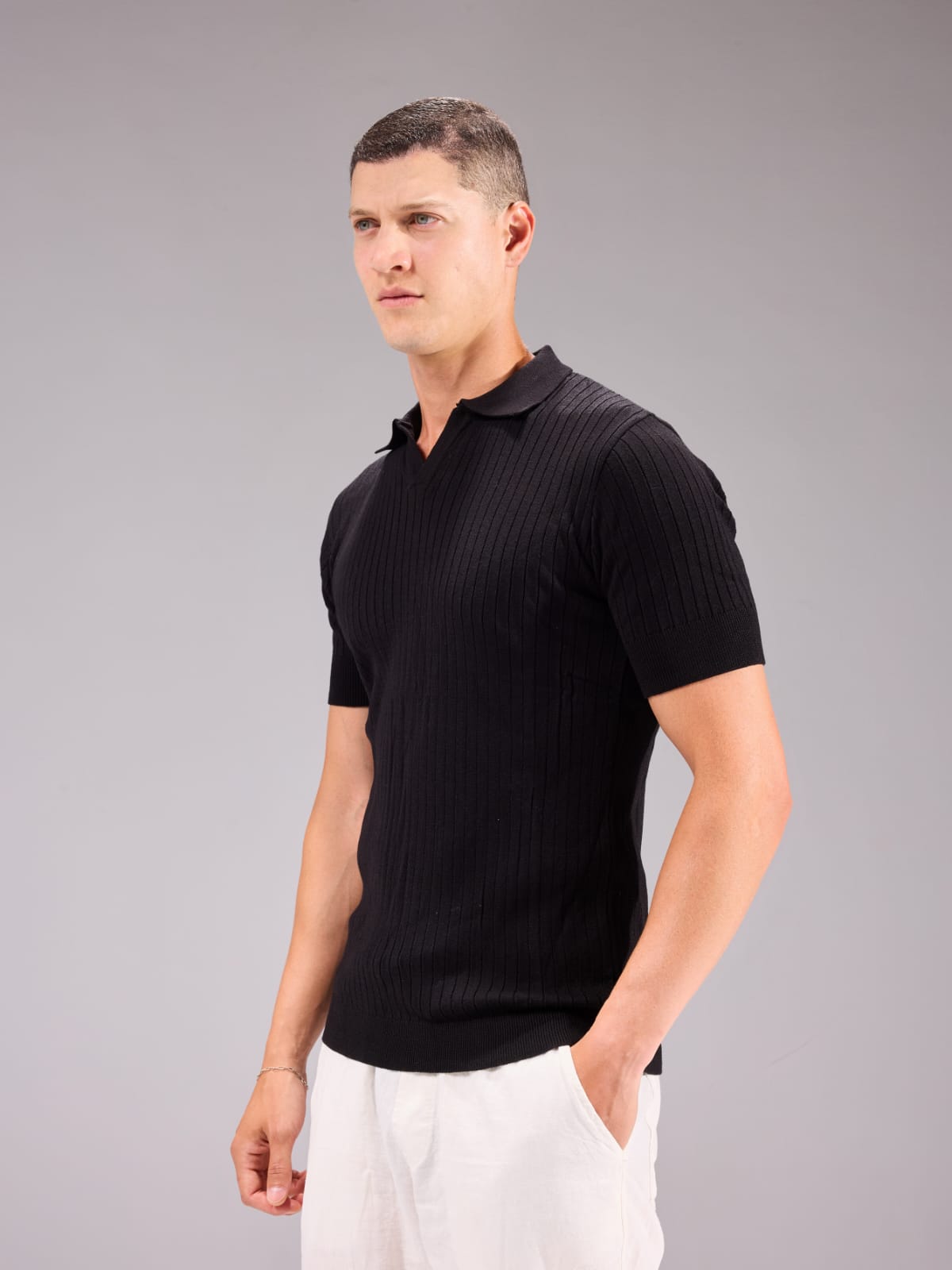 Polo black T shirt