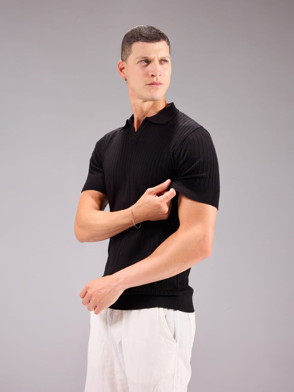 Polo black T shirt