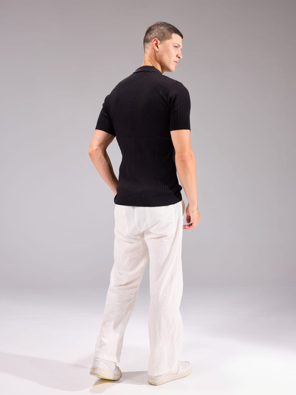Polo black T shirt
