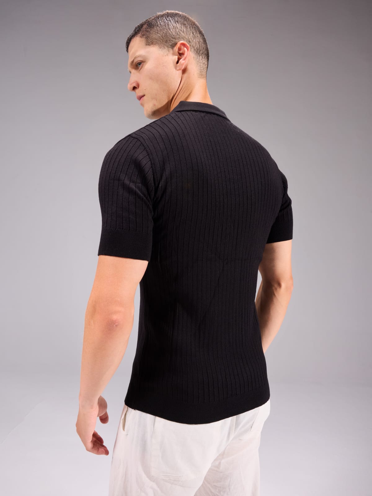 Polo black T shirt
