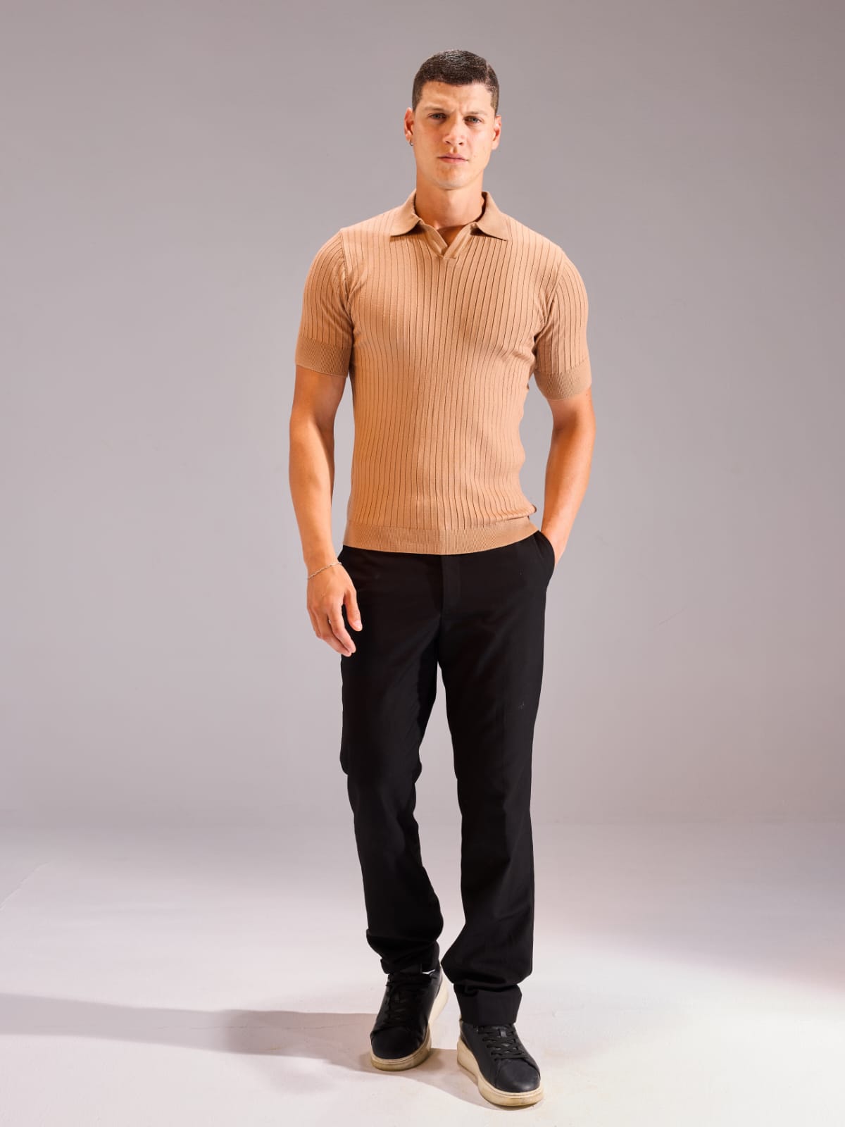 Polo beige T shirt
