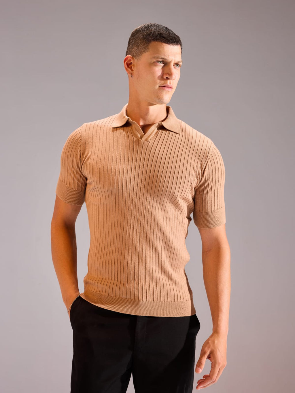 Polo beige T shirt